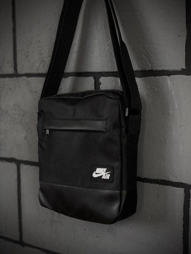 Барсетка Nike Unique чорна Чоловіча найк сумка через плече, фото 2