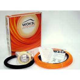Електрична тепла підлога-кабель Woks-17 530 Вт 32м (двожильний)