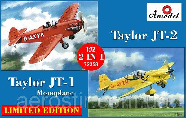 Taylor JT-1 Monoplane & Taylor JT-2 1/72 Amodel 72358, фото 1