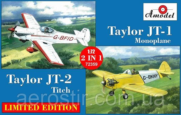 Taylor JT-1 Monoplane & Taylor JT-2 Titch 1/72 Amodel 72359