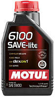 Моторное масло Motul 6100 SAVE-LITE SAE 5W30,1L