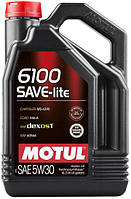 Моторное масло Motul 6100 SAVE-LITE SAE 5W30,4L