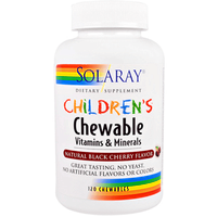 Solaray Children's Chewable Vitamins and Minerals, Детские жевательные витамины (120 шт.)