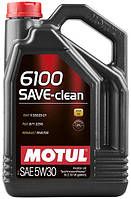 Моторное масло Motul 6100 SAVE-CLEAN 5W30,5L