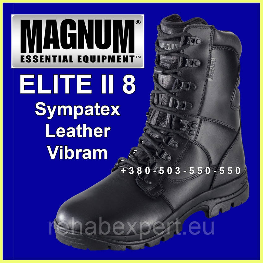 Берці Magnum Elite з водонепроникної шкіри взуття для спеціальних завдань