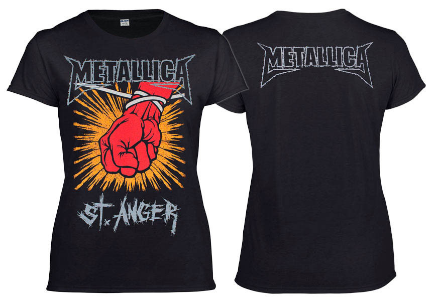Футболка женская METALLICA St. Anger