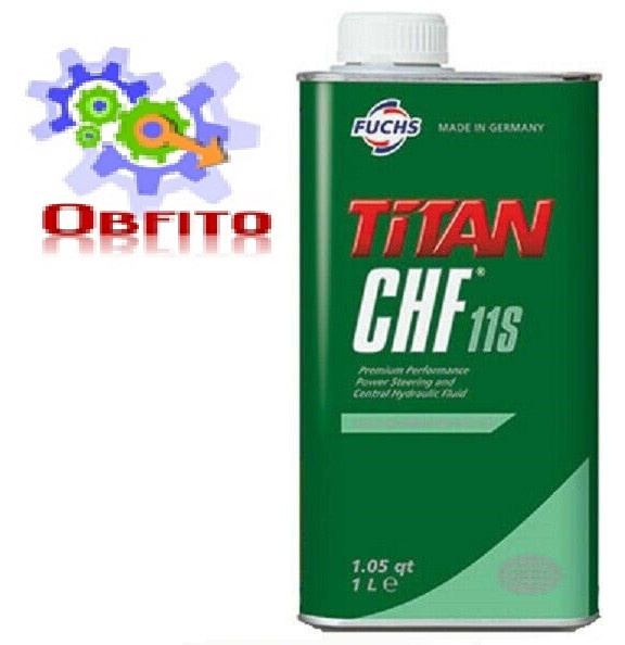 Гідравлічна синтетична рідина Fuchs TITAN CHF 11S 1л