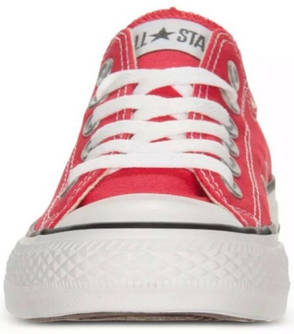 Кеди Converse All Star червоні низькі (Розмір — 42), фото 2