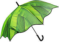 Женский зонт трость Fare Lightmatic полуавтомат зеленый