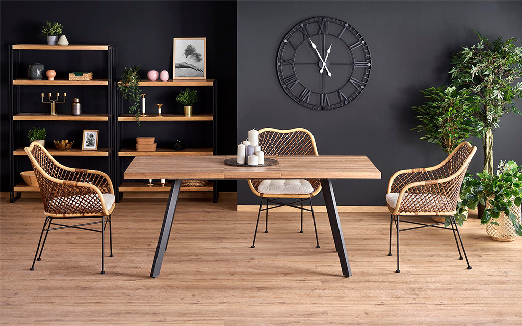 Стіл обідній Berlin 160 (220) см, 10, 85 x 140 (180), 90 см, фото 1