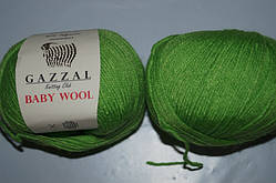Gazzal Baby Wool — 821 салатовий