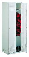 Металева шафа для зберігання одягу Sum 320 (1800(в)х600(ш)х500(гл) для роздягалень та гардеробів, шафа для особистих речей