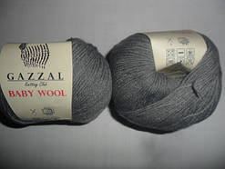 Gazzal Baby Wool — 818 темно-сірий