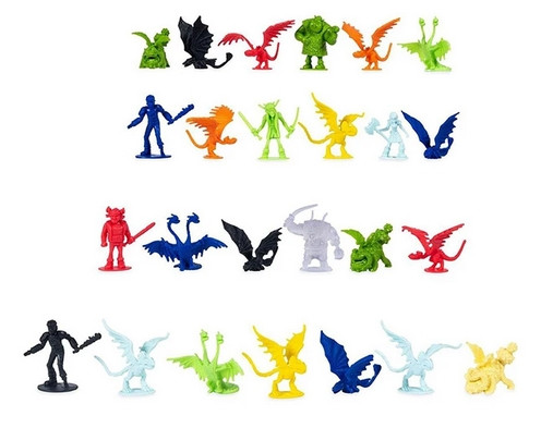 Набір фігурок Як приручити дракона Фігурки 25 шт How To Train Your Dragon, фото 1