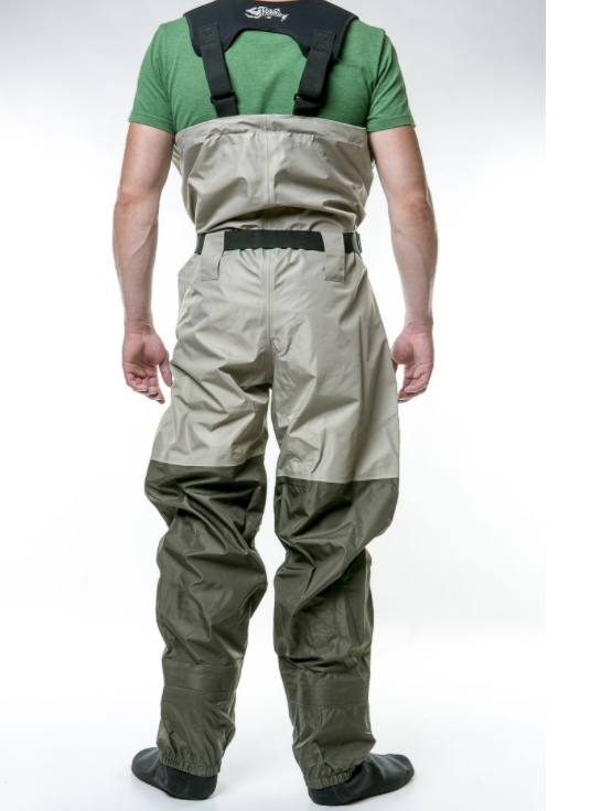 Забродные штаны-вейдерсы для рыбалки Tramp Angler TRFB-004-L Olive TM - фото 7 - id-p1244144544