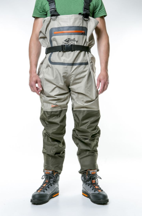 Забродные штаны-вейдерсы для рыбалки Tramp Angler TRFB-004-L Olive TM - фото 8 - id-p1244144544