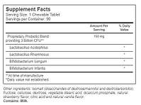 Vitacost Probiotic Tabs for Kids Cherry – 3 billion CFU** - 30 Chewable Tablets, фото 3