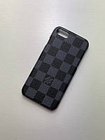 Чохол на Айфон Iphone 7/8/SE2020 чорний з принтом бренда Louis Vuitton LV Луї Віттон