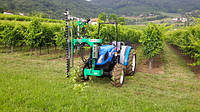 Чеканочная машина для виноградников с косилочными брусьями FA.MA CL200
