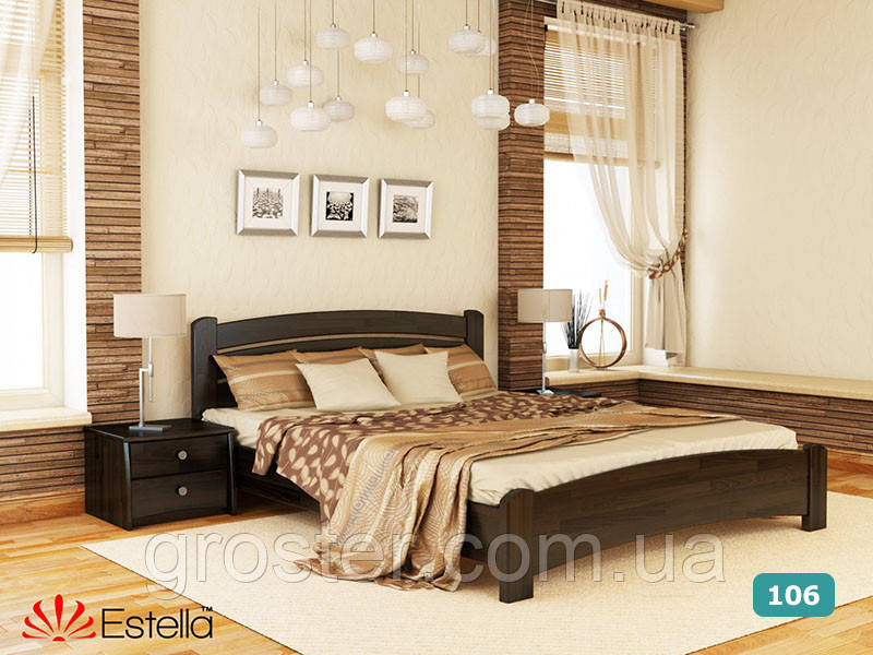 Деревянная кровать Венеция Люкс из бука. Односпальная, полуторная, двуспальная кровать из натурального дерева - фото 8 - id-p1242715426