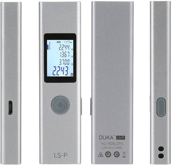 Лазерный дальномер Xiaomi Duka LS-P EAN/UPC: 6971720840198: продажа, цена в Украине. лазерные дальномеры от Лазерный дальномер Xiaomi Duka LS-P EAN/UPC: 6971720840198: продажа, цена в Украине. лазерные дальномеры от