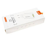 Мережевий зарядний пристрій Sunpin FC-01, 5V/3A/2USB Qualcomm 3.0 + cable micro White(якість), фото 3