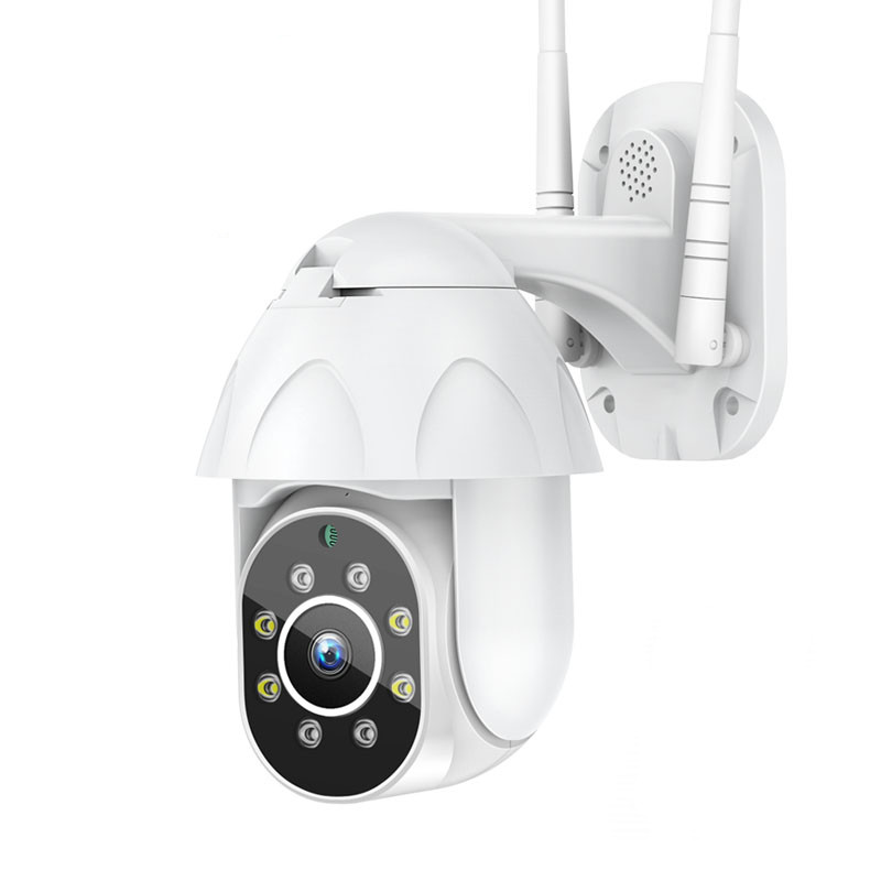Вулична, поворотна, погодозахисна цифрова IP-камера Innotronic Wi-Fi HD 2048P/3MP. iCSee