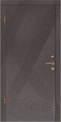 Вхідні двері для квартири "Портала" (серія Елегант NEW) ― модель Діагональ