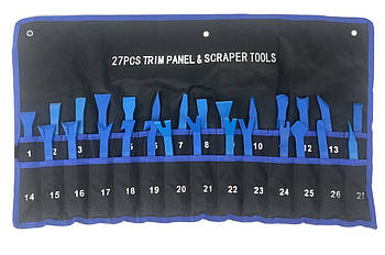 Набір для зняття обшивки авто AL-FA 27 шт.