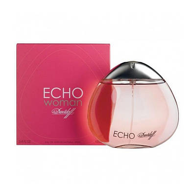 Стійкі парфуми жіночі Davidoff Echo Woman оригінальна парфумована вода 100ml, квітковий шипровий аромат