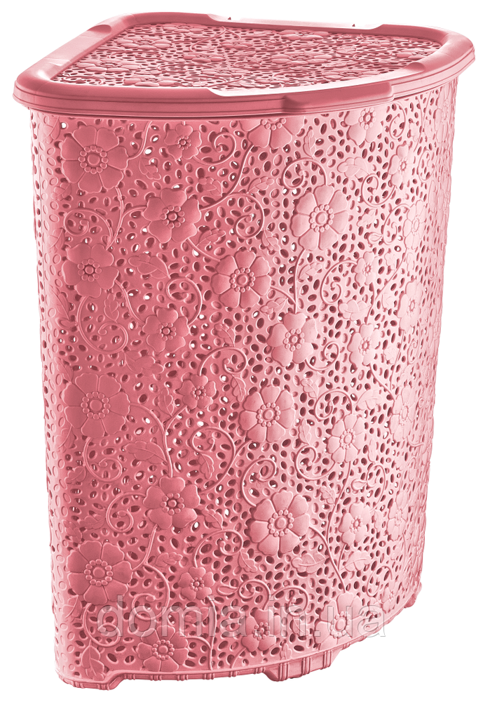 Кошик для білизни кутовий АЖУР DUNYA PLASTIK ТУРЦІЯ 52 л. 05015