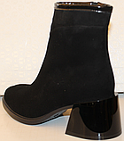 Черевики жіночі замшеві від виробника модель КС1535, фото 4