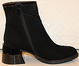 Черевики жіночі замшеві від виробника модель КС1535, фото 3