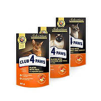 Пауч Club 4 Paws Selection для дорослих котів 80 г