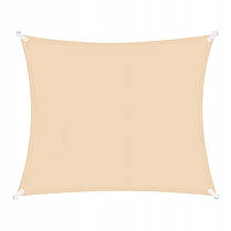 Тент тіньовий навіс від сонця 3x3м Springos SN1030 Beige, фото 3
