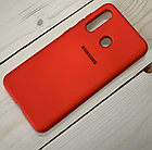 Чохол Original Silicone Case для Samsung Galaxy A60 A606 червоний (самсунг галаксі а60), фото 2