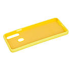 Чохол Original Silicone Case для Samsung Galaxy A60 A606 жовтий (самсунг галаксі а60), фото 2