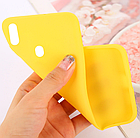 Чохол Original Silicone Case для Samsung Galaxy A60 A606 жовтий (самсунг галаксі а60), фото 5