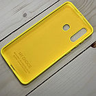 Чохол Original Silicone Case для Samsung Galaxy A60 A606 жовтий (самсунг галаксі а60), фото 6