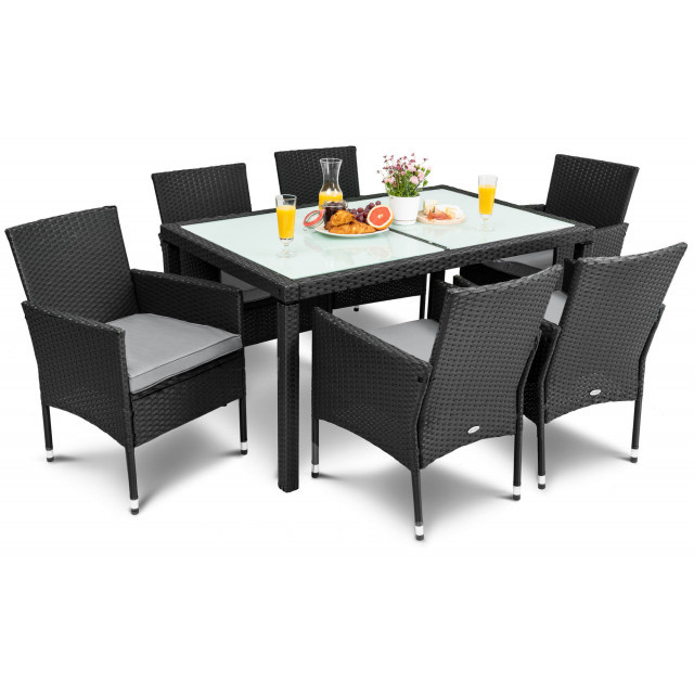 Садові меблі VERONA 6+1 Black