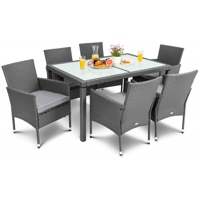 Садові меблі VERONA 6+1 Grey