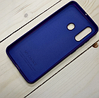 Чохол Original Silicone Case для Samsung Galaxy A60 A606 фіолетовий (самсунг галаксі а60), фото 4