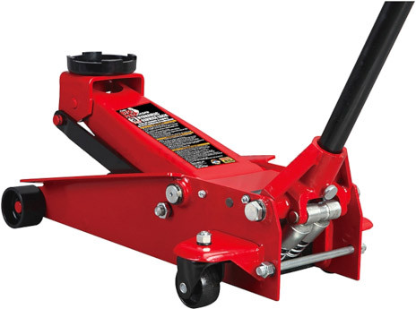 Домкрат підкатний професійний 3т з подвійною помпою і педаллю 130-465мм TORIN T830023T, фото 1