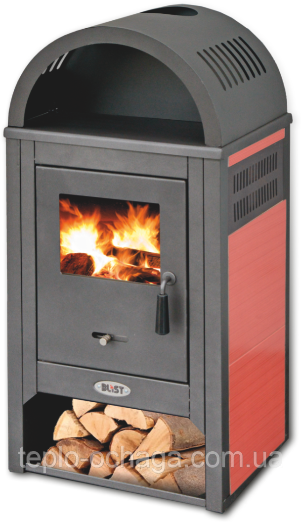 Піч-камін із керамікою Diplomat Lux Blist Сербія сталь, чавун, кераміка