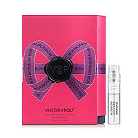 Пробник женских восточных духов Viktor & Rolf Bonbon Couture Intense 1,2ml, сладкий вечерний гурманский аромат