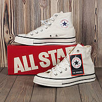 Кеды Converse All Star 80s Style (Белые высокие) 41,42,43,есть "половинки"