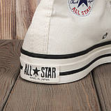 Кеди Converse All Star 80s Style (Білі високі) 41,42,43, місткість "полівинки", фото 4