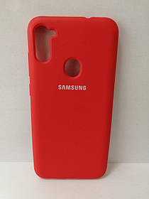 Чохол накладка для Samsung M11, M115F протиударний бампер червоний