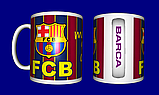 Кружка футбольна / чашка з принтом футбол ФК Барселона №4, фото 2