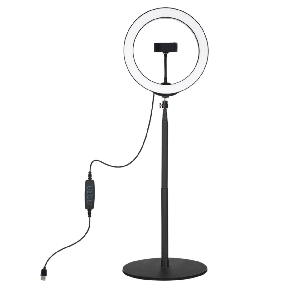 26 см Кільцеве світло (20W) Puluz PKT3039 Ring Light + стійка, 3200-5600K